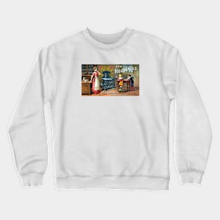 19th C. White Warner Woodstoves Crewneck Sweatshirt